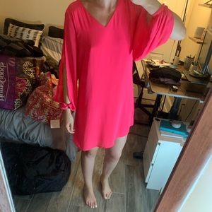 Hot pink dress! Worn once!